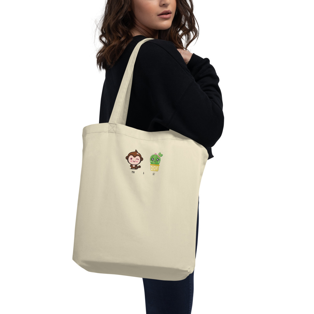 De Leven is... Liefde Eco stoffen tas - Afbeelding 4